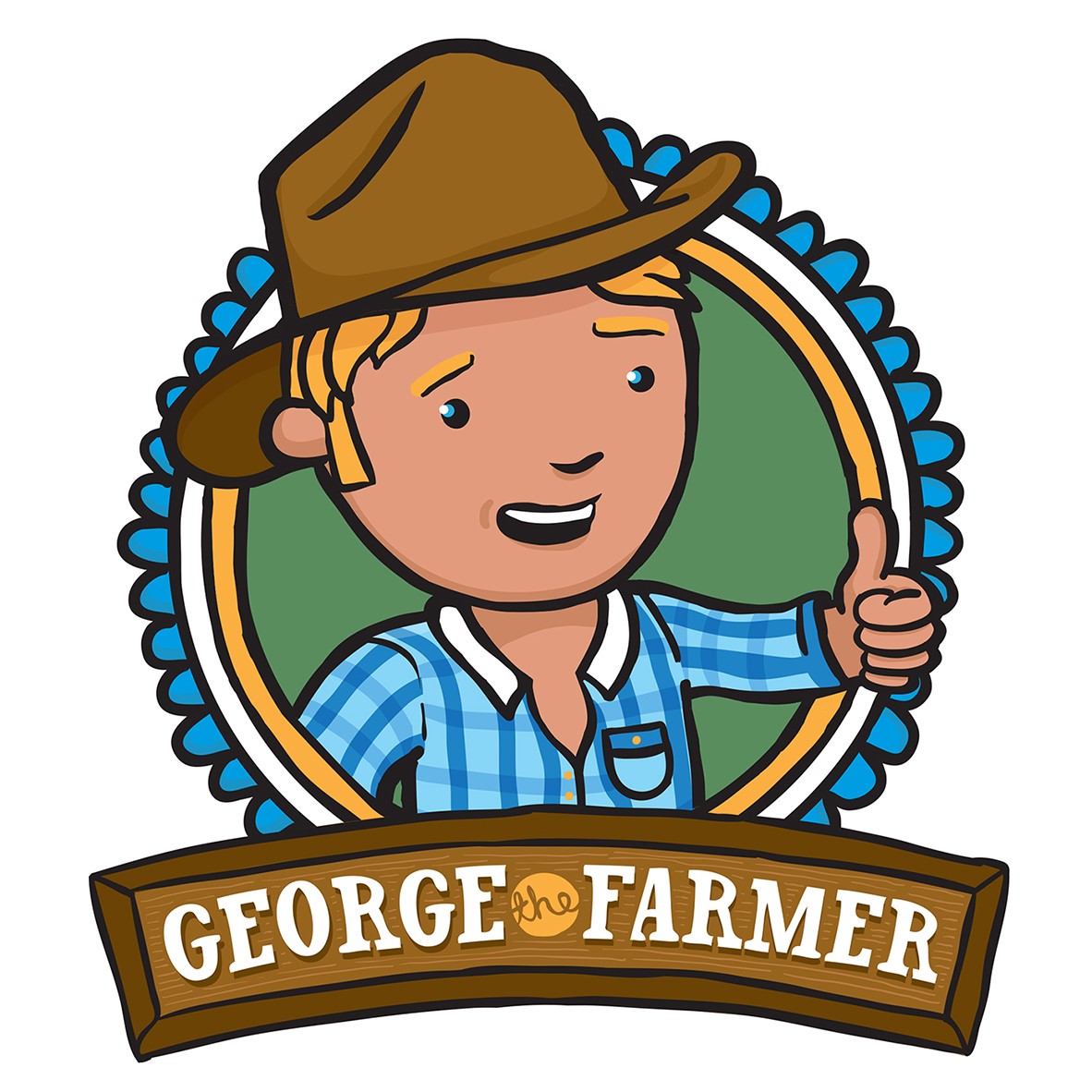 George the Farmer LOGO stacked