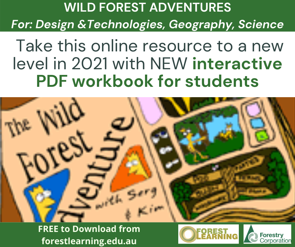 NEW INTERACTIVE PDF WILD FOREST ADVENTURES