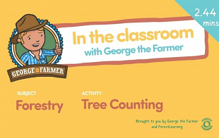 George the Farmer - In the Classroom: Tree Counting Video