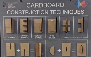 Cardboard Construction Techniques – Banyule Nillumbik Tech School