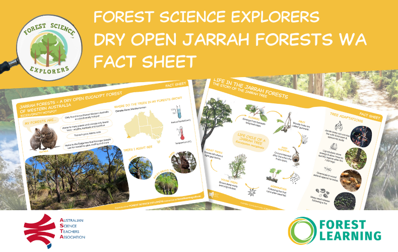 Forest Science Explorers - Jarrah Forests: Western Australia - Fact Sheet